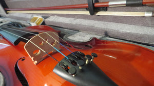 Eastar EVA-2 Violin with Case, Bow, Rosin, and Accessories