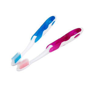 2PCS/Set Portable Folding Travelling Toothbrush - Free Delivery