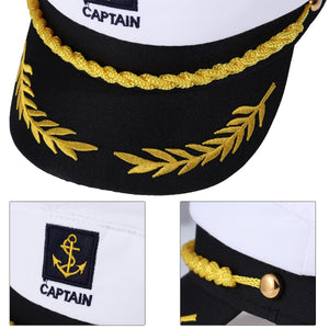 Captains Hat - Adjustable size - Free Shipping