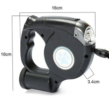 Load image into Gallery viewer, 4.5M LED Retractible Dog Leash Flashlight