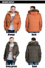 Load image into Gallery viewer, Mens Warm Winter Jacket Parka - Free Shipping