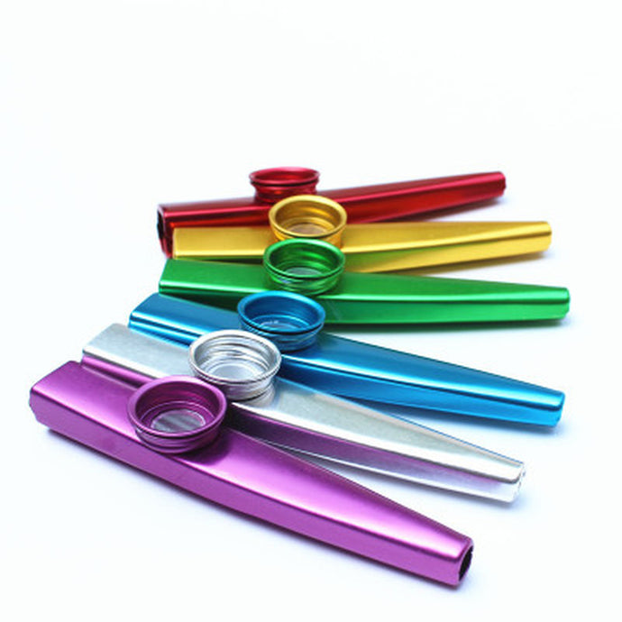 Metal Kazoo Lightweight Multiple Colors - Free Shipping