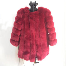 Load image into Gallery viewer, Women Winter Fluffy Faux Fur Coat High Quality Thick Imitated Fox Fur - Free shipping