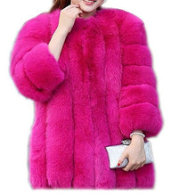 Load image into Gallery viewer, Women Winter Fluffy Faux Fur Coat High Quality Thick Imitated Fox Fur - Free shipping