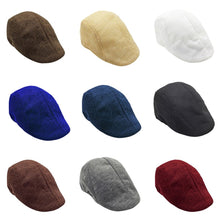 Load image into Gallery viewer, Flat Cap Hats.  Different Colors Available - Free Shipping