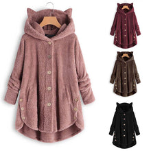 Load image into Gallery viewer, Womens Cat Ear Coat - Free Shipping