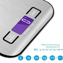 Load image into Gallery viewer, Stainless Steel Kitchen Scale - Free Shipping
