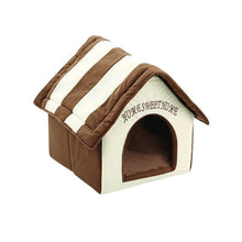 Load image into Gallery viewer, Dog House Dog Bed - For small dogs - Free Shipping