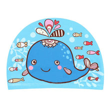 Load image into Gallery viewer, Childrens Swim Cap - Multiple Styles - Free Shipping