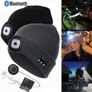 Bluetooth Toque with LED light - Free Shipping