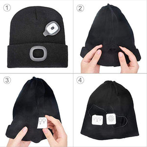 Bluetooth Toque with LED light - Free Shipping