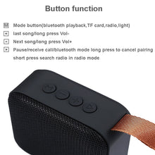 Load image into Gallery viewer, Bluetooth Portable Speaker - Free Shipping