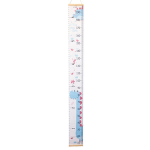 Decorative wood and canvas growth chart - Free Shipping