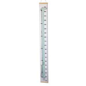 Decorative wood and canvas growth chart - Free Shipping