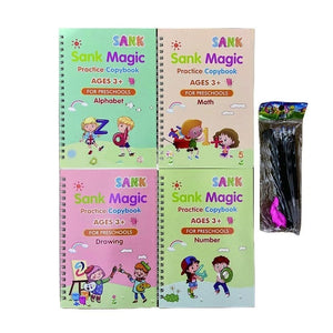 Magic Copy Book.  Learning for children.
