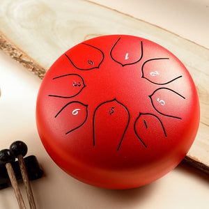 6 Inch Steel Tongue Drum - Free Shipping