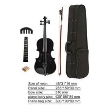 Load image into Gallery viewer, 1/8 Size Violin For Children - Various Colours - Free Shipping