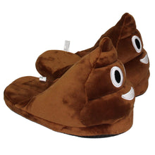 Load image into Gallery viewer, Funny poop emoji slippers - Be the talk of your sleep over - Free Shipping