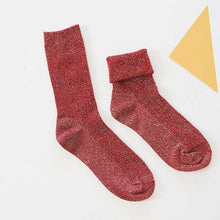 Load image into Gallery viewer, 1 pair Winter Womens Cotton Socks Size 5-8  - Free Shipping