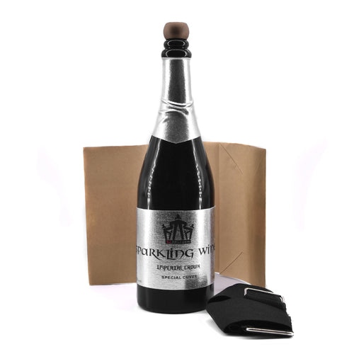 Vanishing Champagne Bottle (Black) Can Pour Liquid - Free Shipping