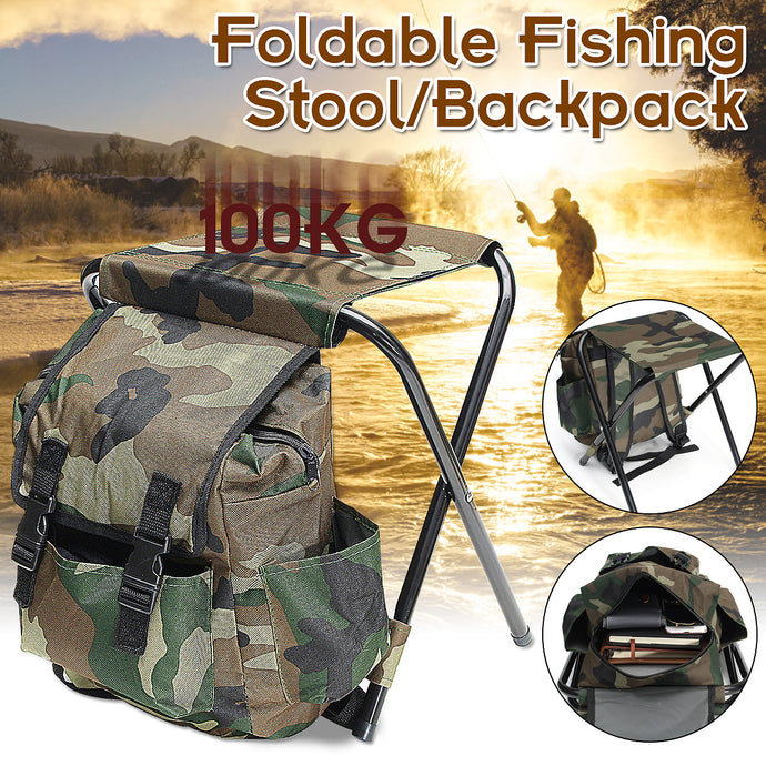 Folding Portable Chair/backpack for fishing/hunting - Free Shipping