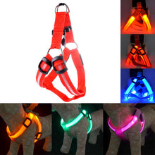 Load image into Gallery viewer, Usb Charging LED Nylon Dog Harness - Free Shipping